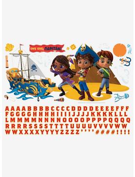Santiago Of The Seas Giant Peel & Stick Wall Decals With Alphabet, , hi-res