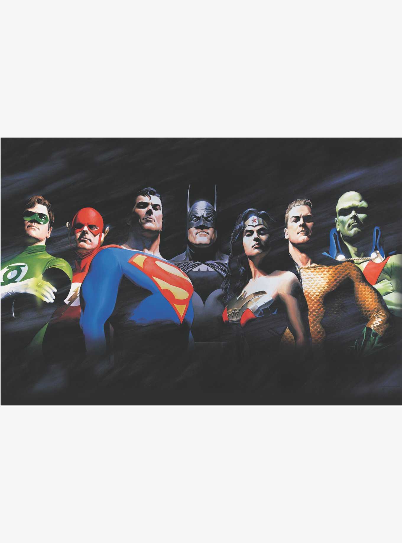 DC Comics Justice League Peel And Stick Mural, , hi-res