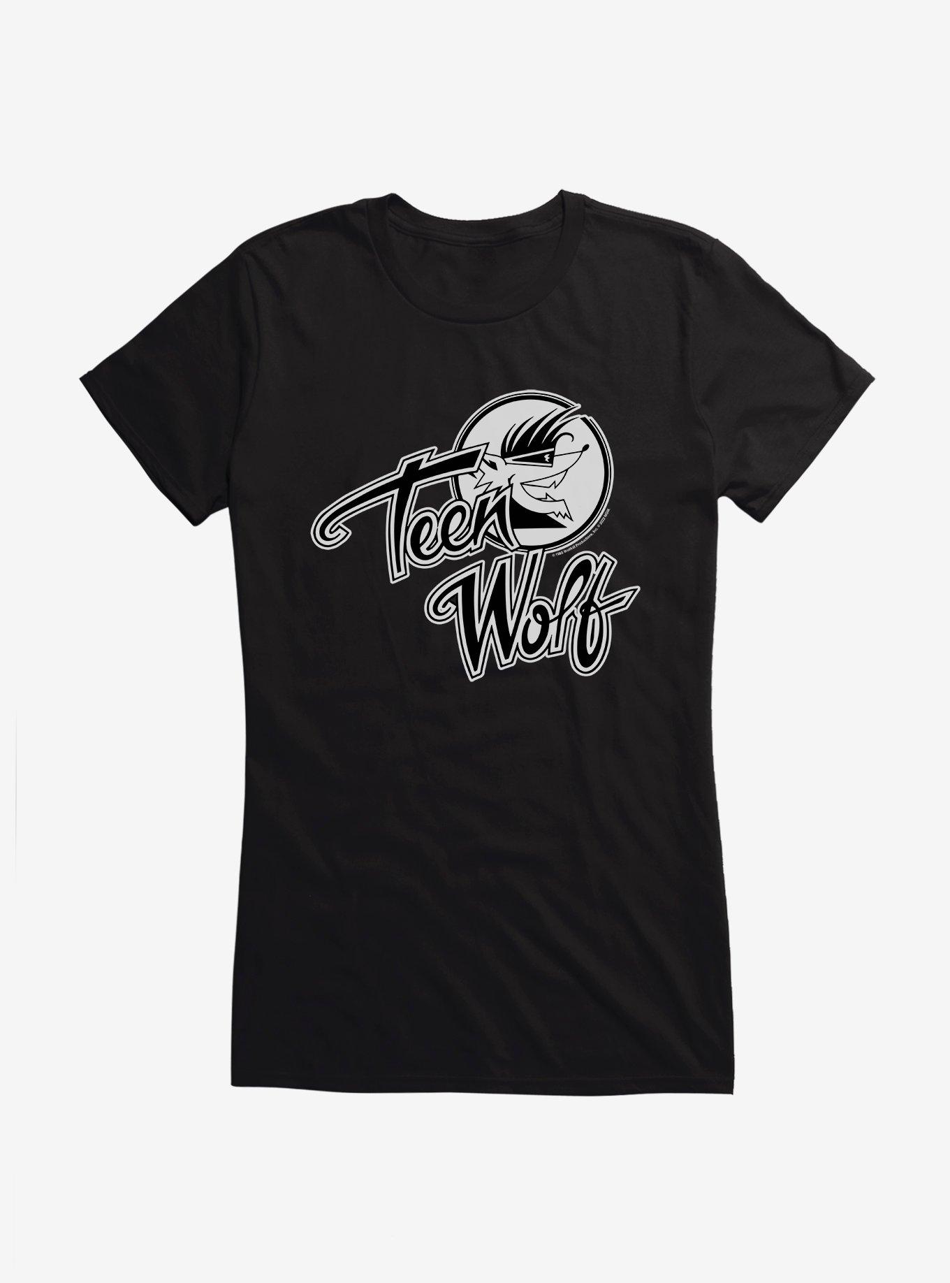 Teen Wolf Logo Girls T-Shirt, BLACK, hi-res