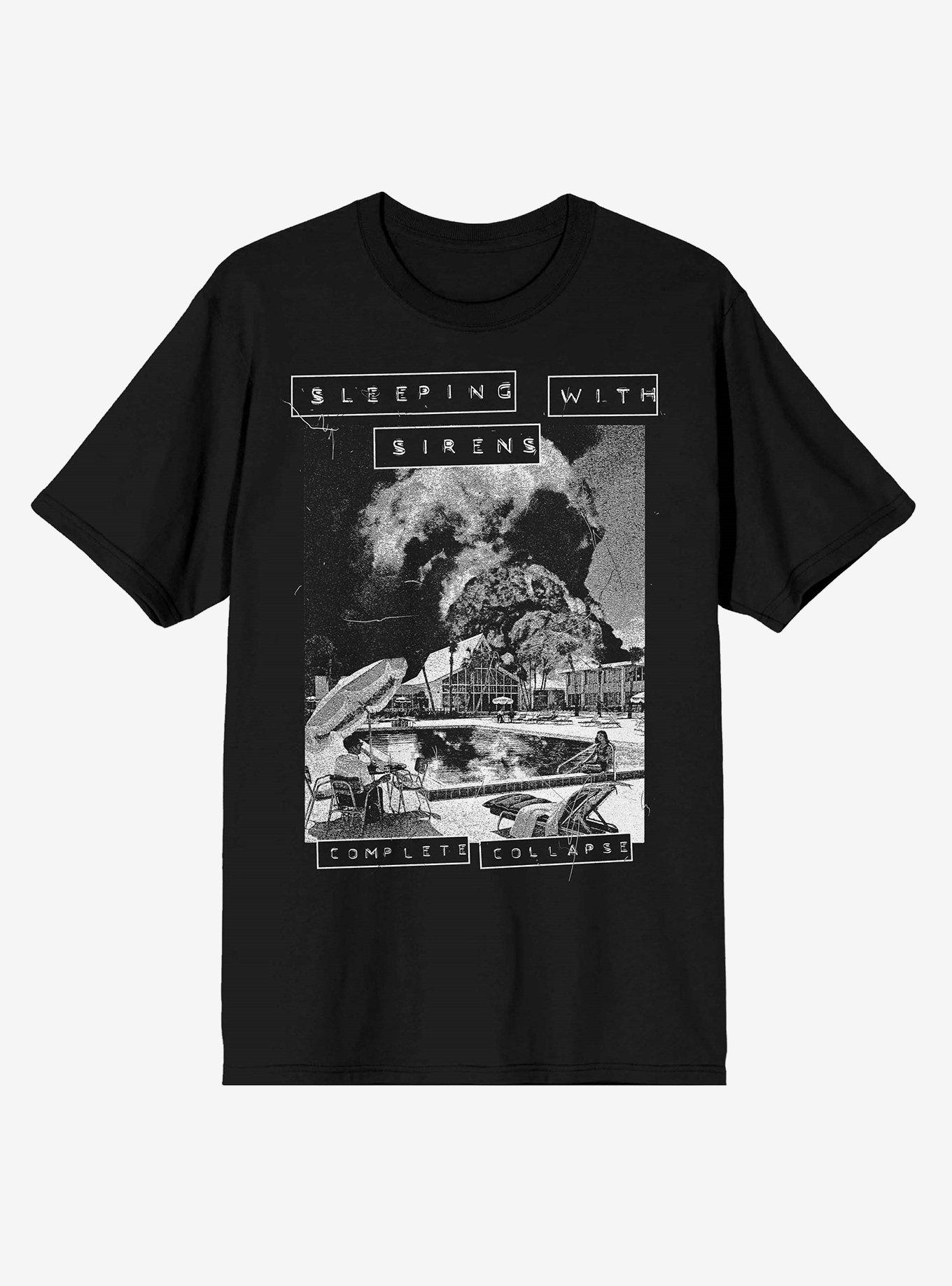 Sleeping With Sirens Complete Collapse T Shirt Hot Topic