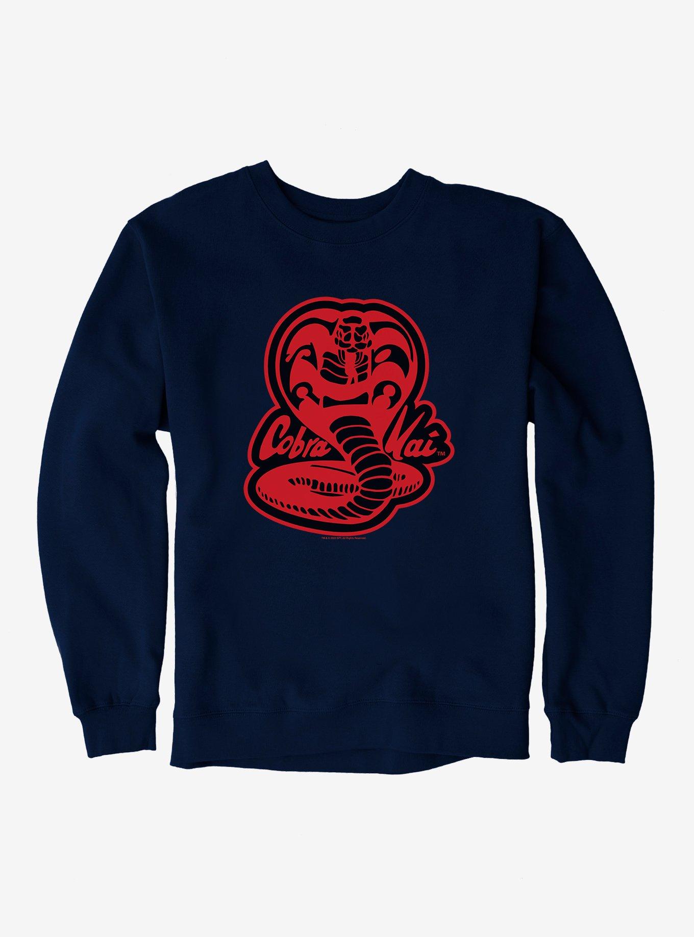 THRDLESS Cobra Kai Snake Logo Sweatshirt