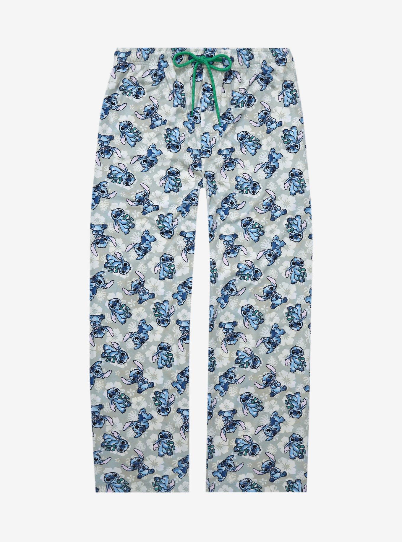 [LOW CLASSIC] / ☆ 24FW Lc FLUFFY SLEEP PANTS / BLUE STRIPE Blue White Stripes Ghost Pajama Pants Men's Lounge Pants