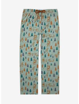 Disney Winnie the Pooh Hundred Acre Wood Allover Print Sleep Pants - BoxLunch Exclusive , , hi-res