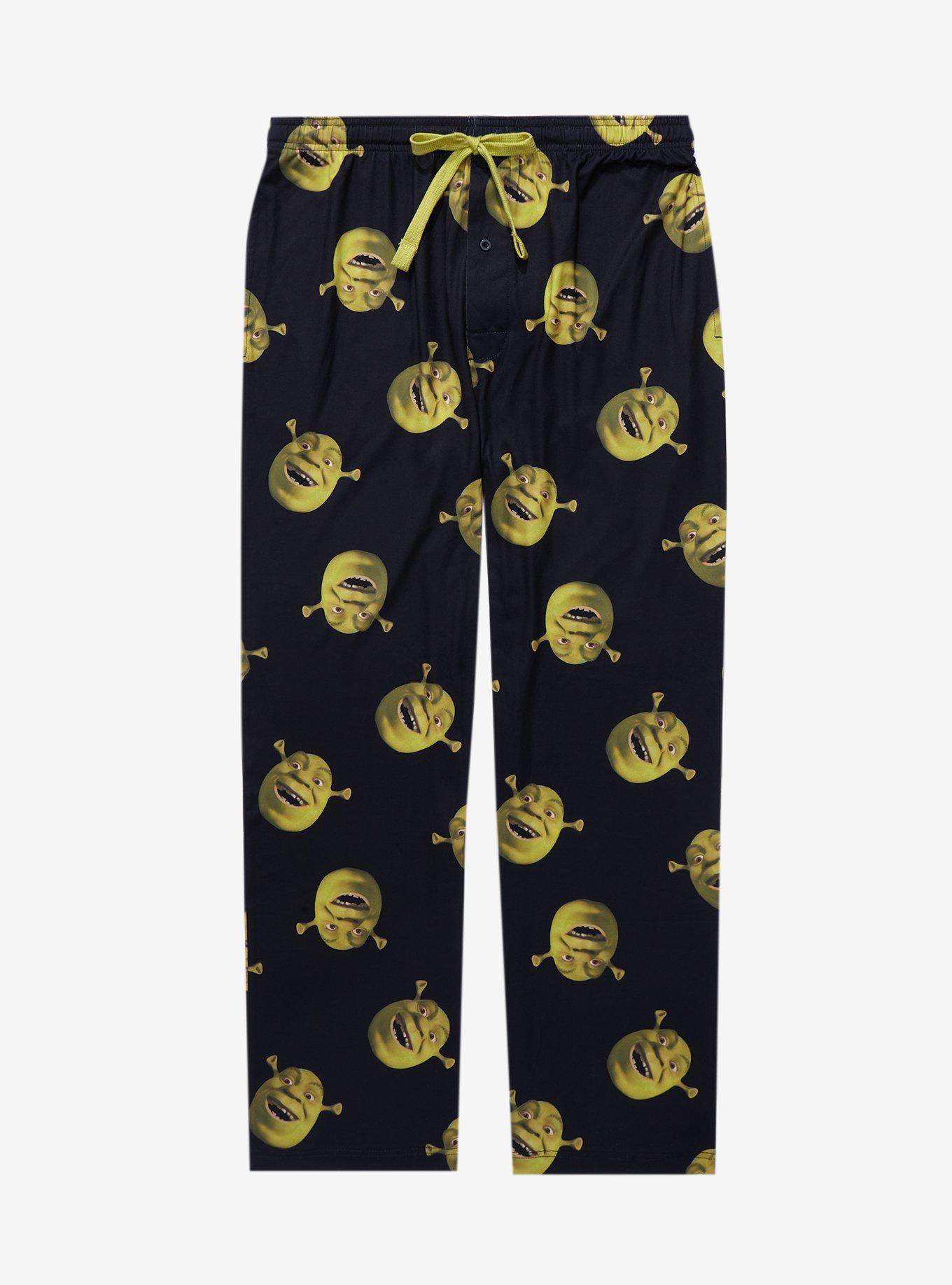 Shrek Faces Allover Print Sleep Pants BoxLunch Exclusive