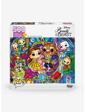 Funko Disney Beauty And The Beast Stained Glass Pop! Puzzle, , hi-res