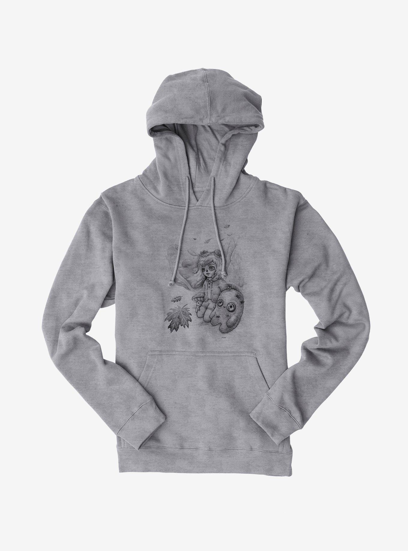 HT Creators: MUMBOT WORLD Mossy Falling Leaves Hoodie, , hi-res
