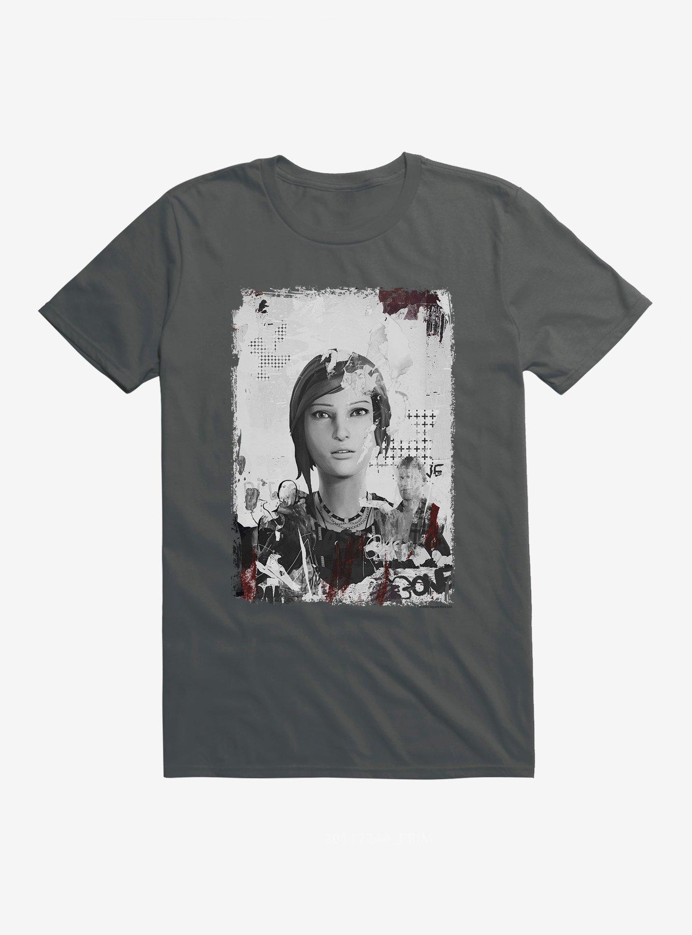 Life Is Strange: Before The Storm Chloe Scrapbook T-Shirt, CHARCOAL, hi-res
