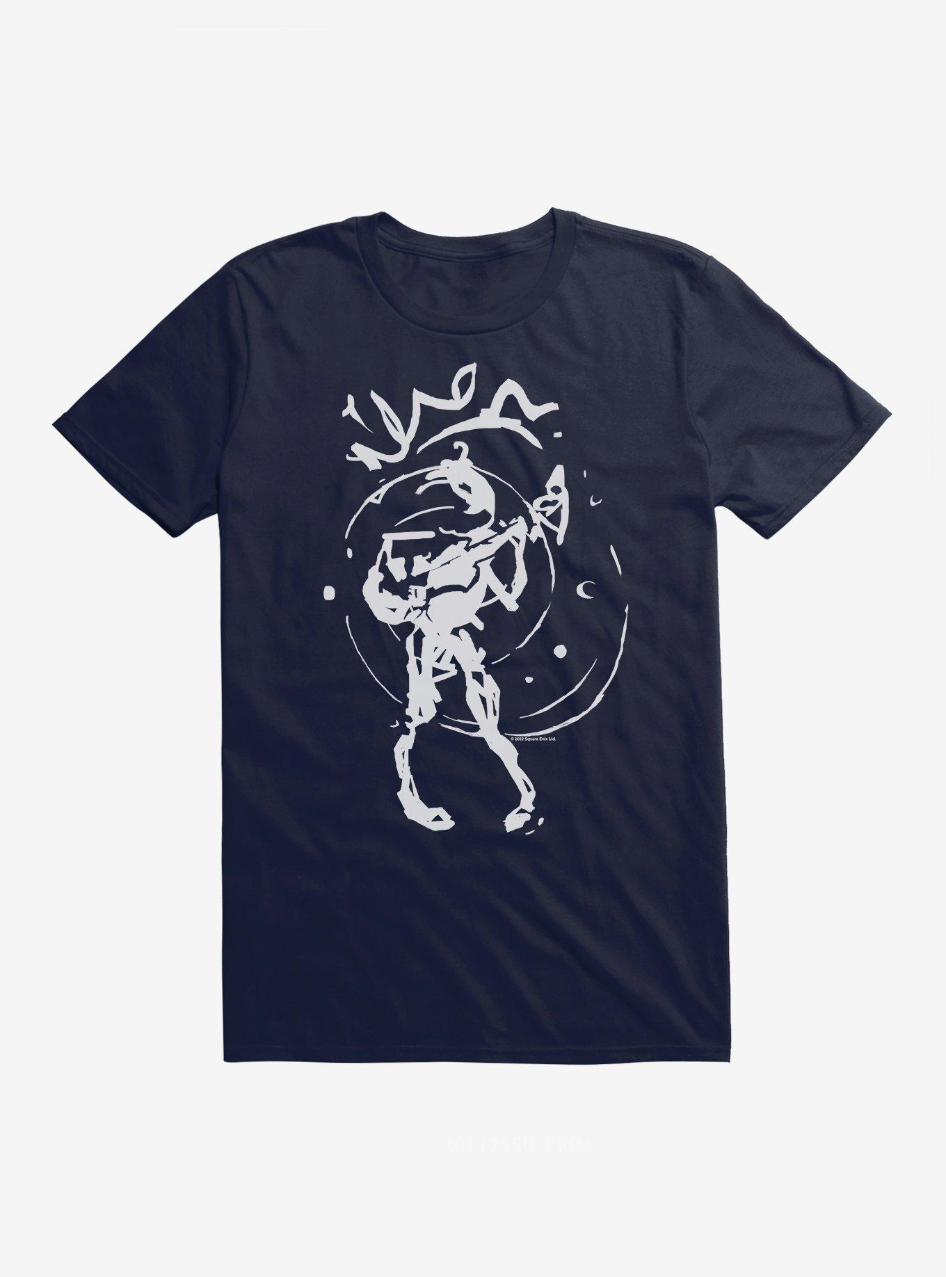 Life Is Strange: Before The Storm Max Guitar Sketch Art T-Shirt, NAVY, hi-res