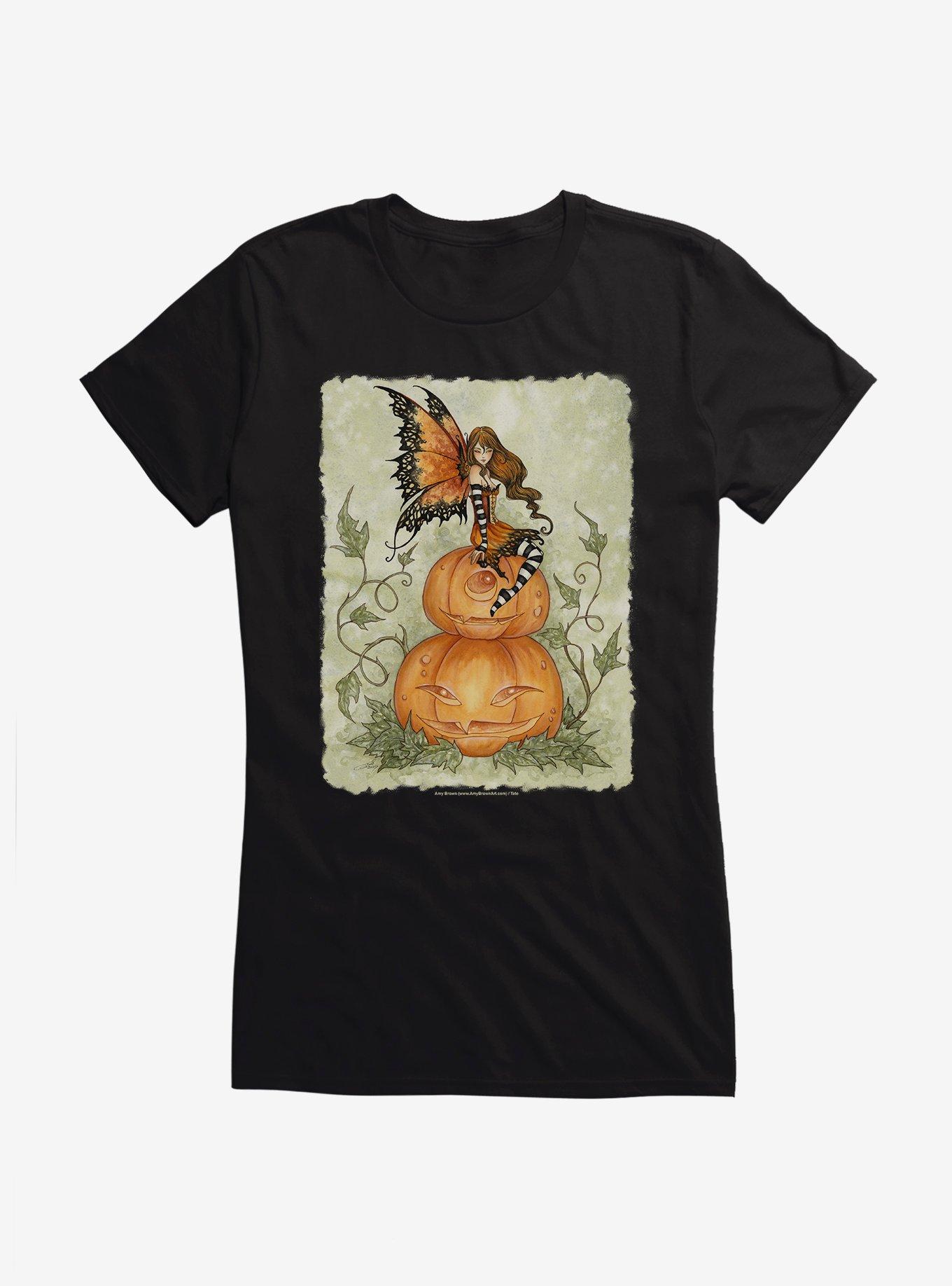 Halloween Fae Girls T-Shirt by Amy Brown, , hi-res