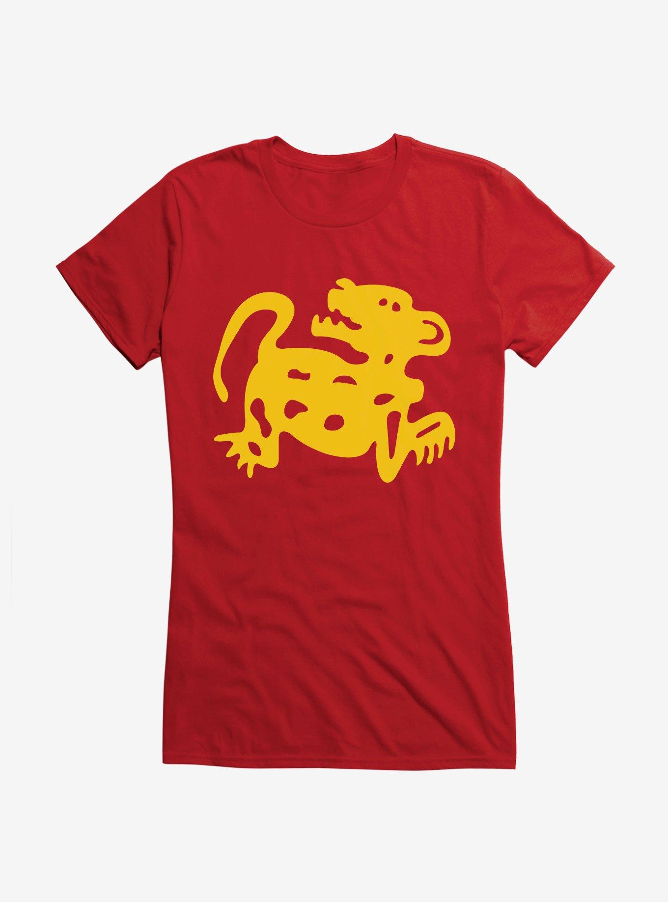 Legends Of The Hidden Temple Red Jaguars Girls T-Shirt, RED, hi-res