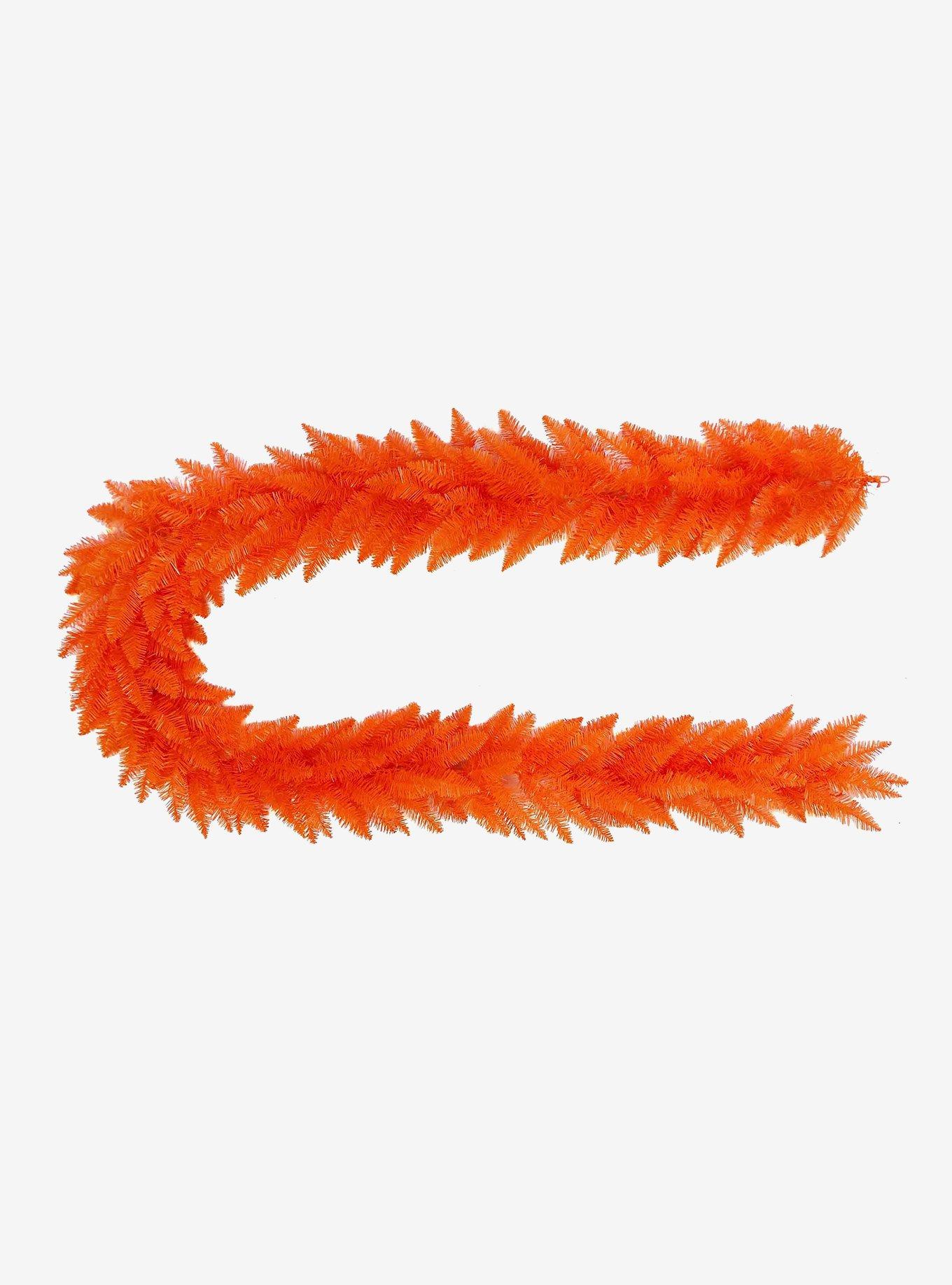 9-Foot Unlit Orange Garland, , hi-res