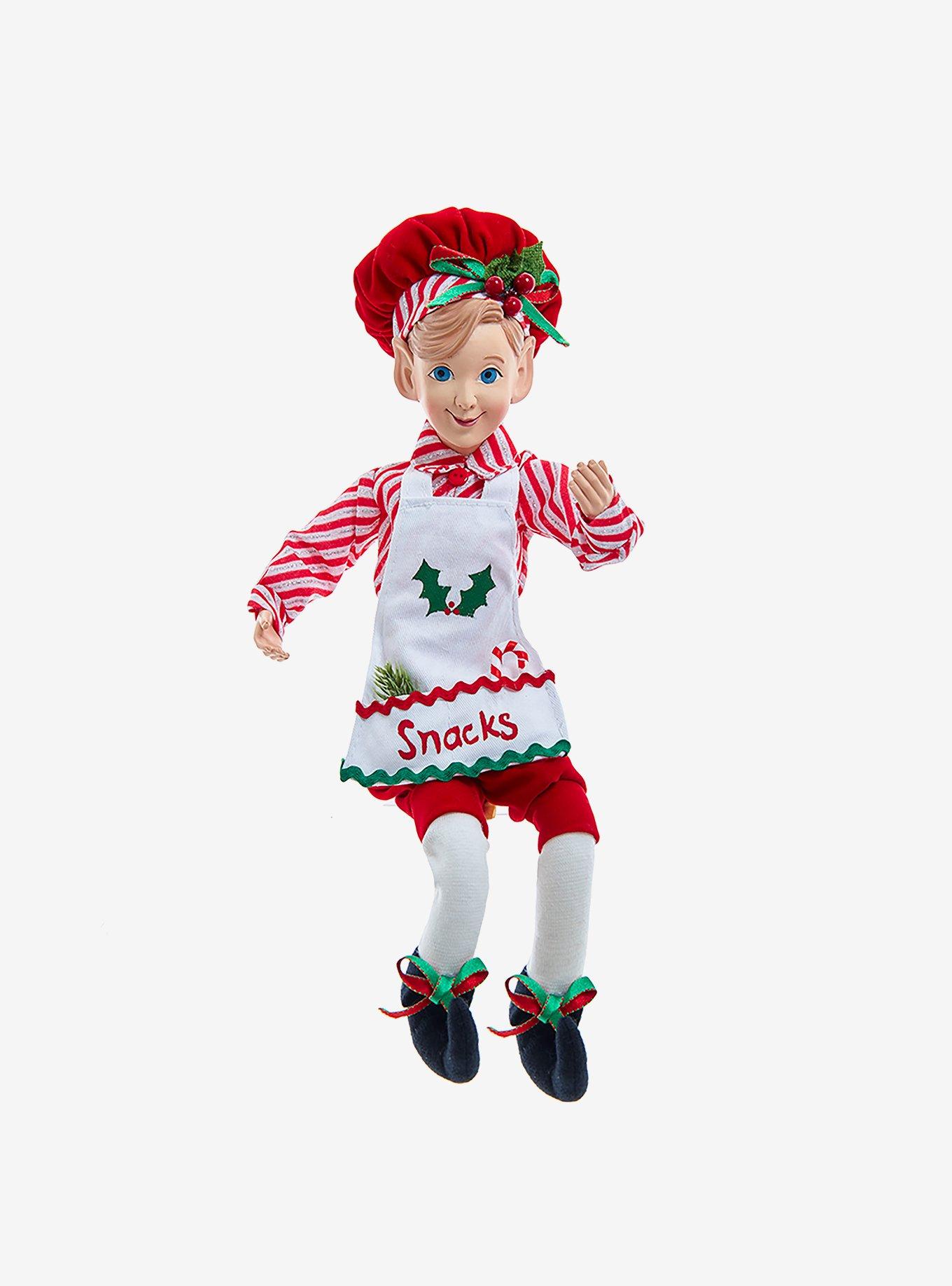 Kurt Adler Kringle Klaus Elf Baker Ornament, , hi-res