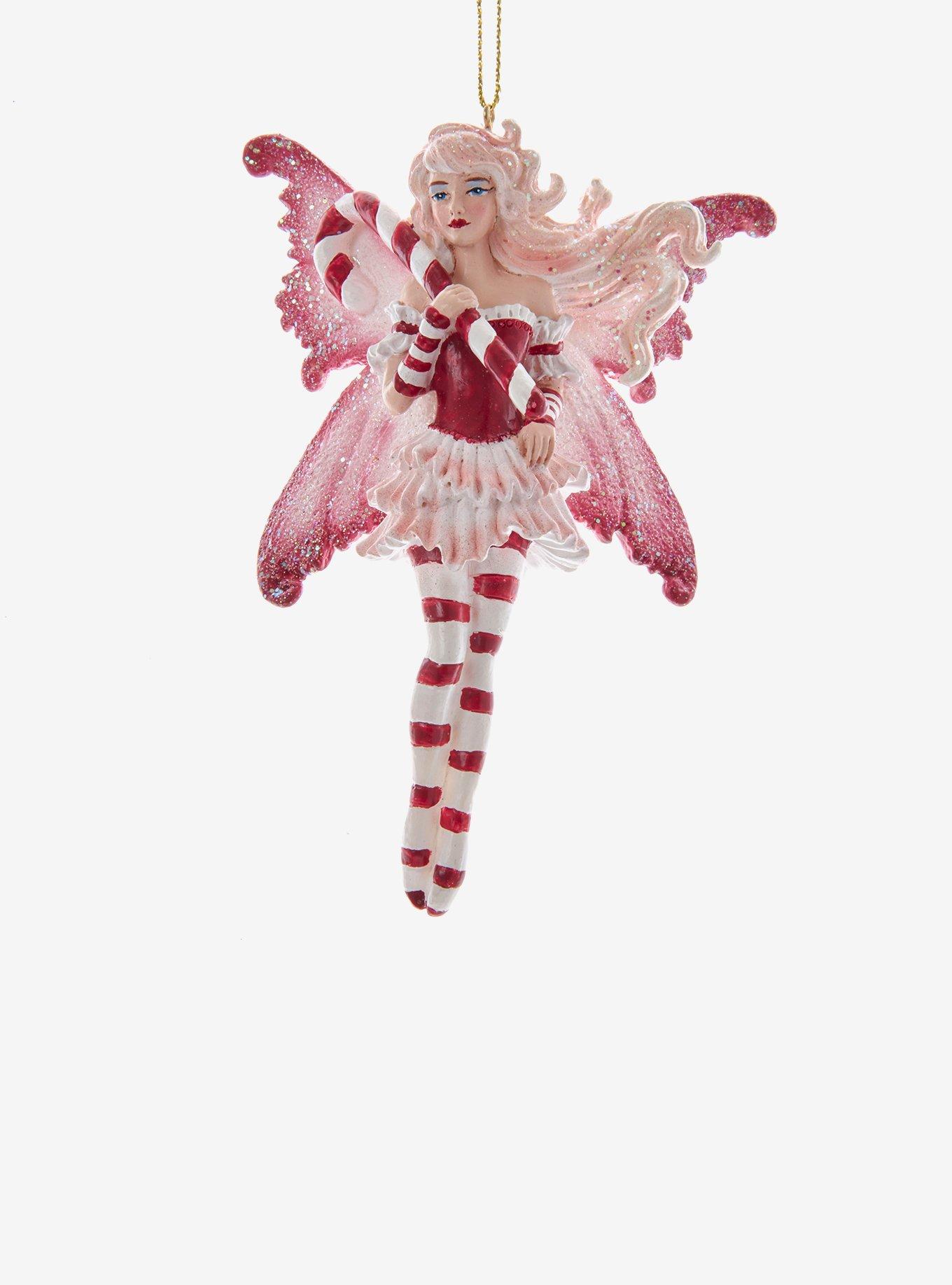 Kurt S. Adler Amy Brown Fata Di Natale Con Decorazione - Resina E Plastica, 10,75 Cm, Multicolore - 6