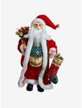 Kurt Adler Kringle Klaus Fancy Santa with Stocking Figure, , hi-res