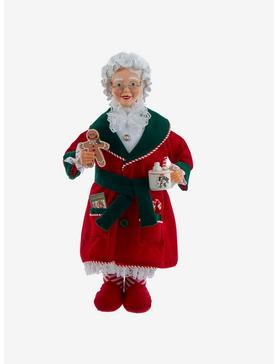 Kurt Adler Mrs. Claus with Cookies and Cocoa Figure, , hi-res