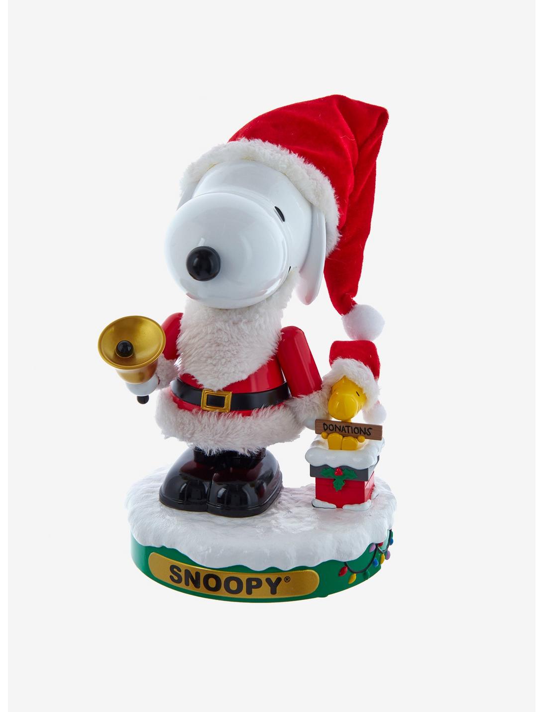 Kurt Adler Peanuts Snoopy Musical Santa Nutcracker, , hi-res
