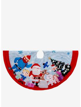 Kurt Adler Rudolph the Red-Nosed Reindeer and Friends Tree Skirt, , hi-res