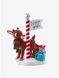 Kurt Adler Rudolph the Red-Nosed Reindeer Fabriche North Pole Figure, , hi-res