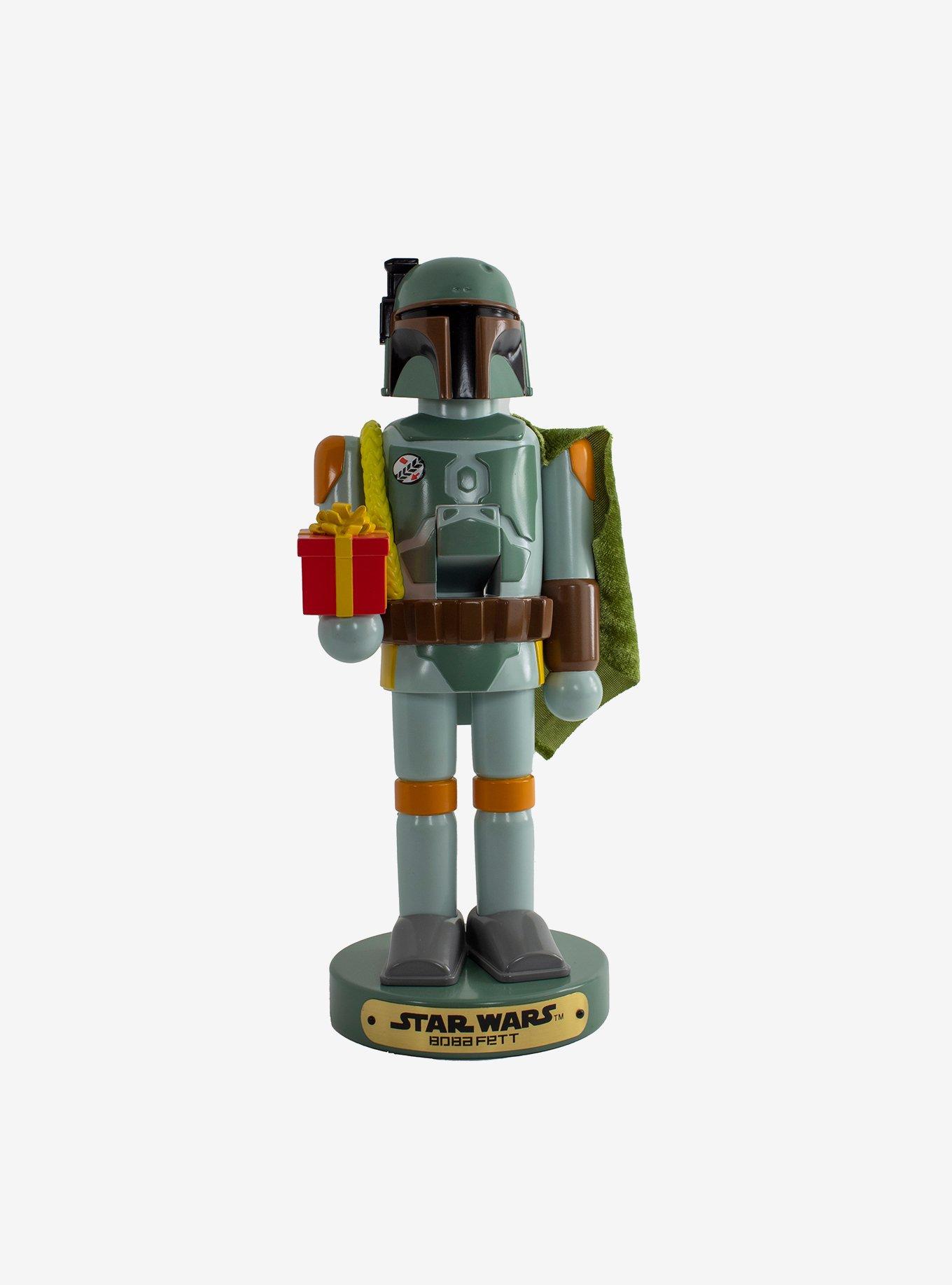 Kurt Adler Star Wars Book of Boba Fett With Present Nutcracker, , hi-res