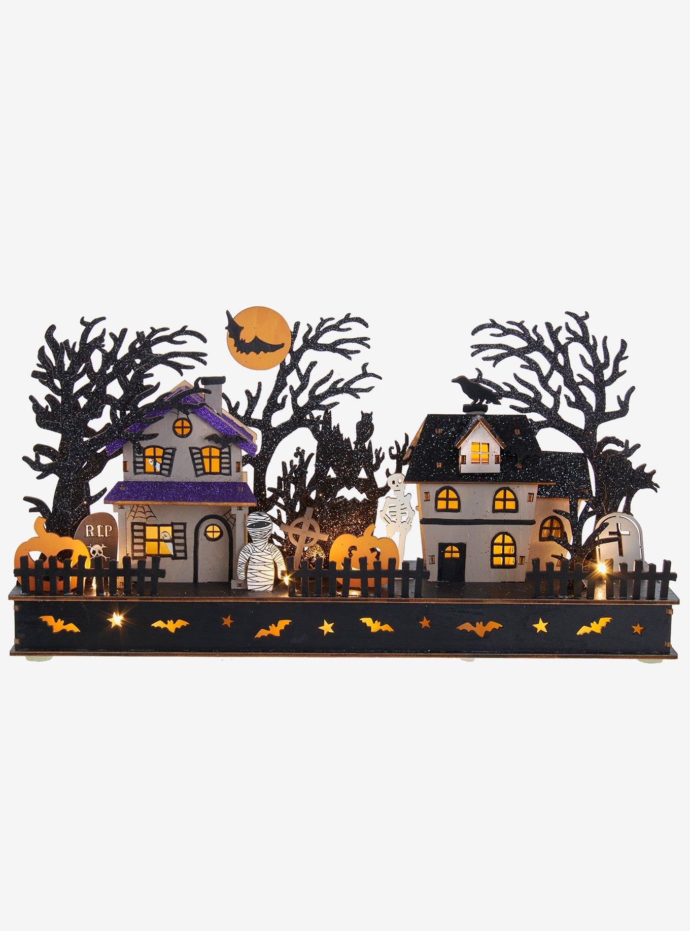 Kurt Adler Light Up Musical Halloween Village Figure, , hi-res