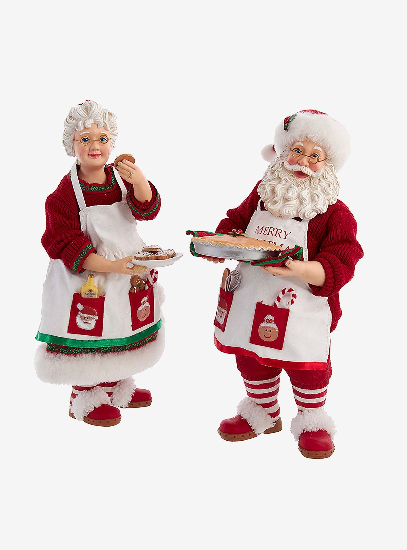 Kurt Adler Fabriche Mr. and Mrs. Santa Figure, , hi-res