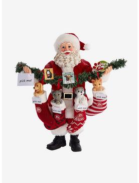 Kurt Adler Fabriche Santa Adopt A Pet in Stockings Figure, , hi-res