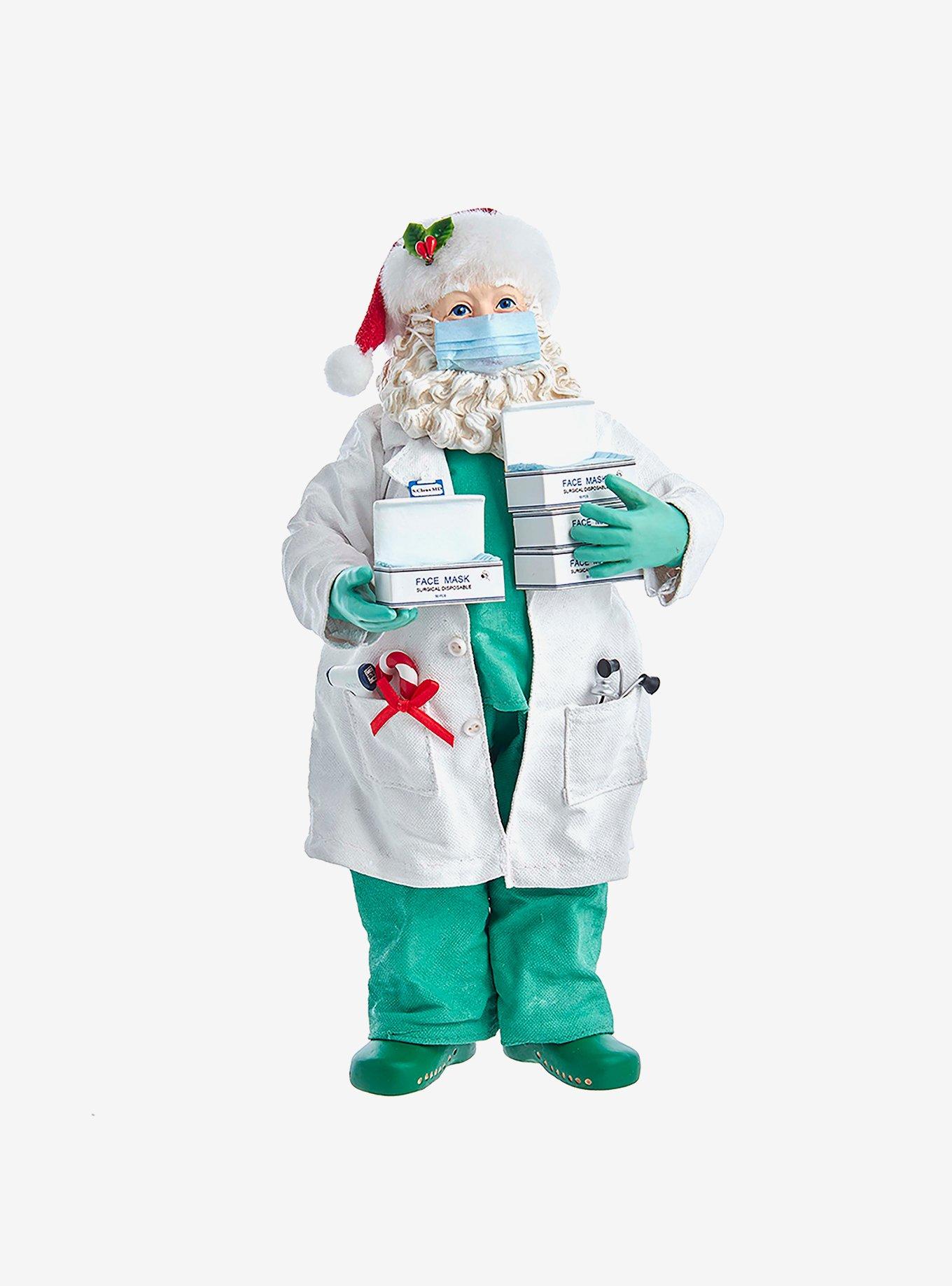 Kurt Adler Fabriche Santa Doctor Figure, , hi-res