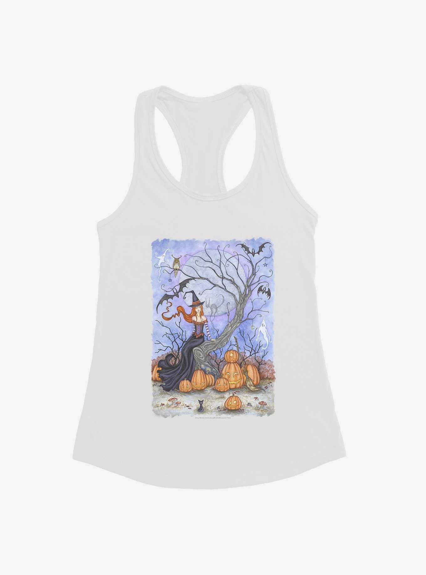 Halloween Tree Girls Tank by Amy Brown, , hi-res