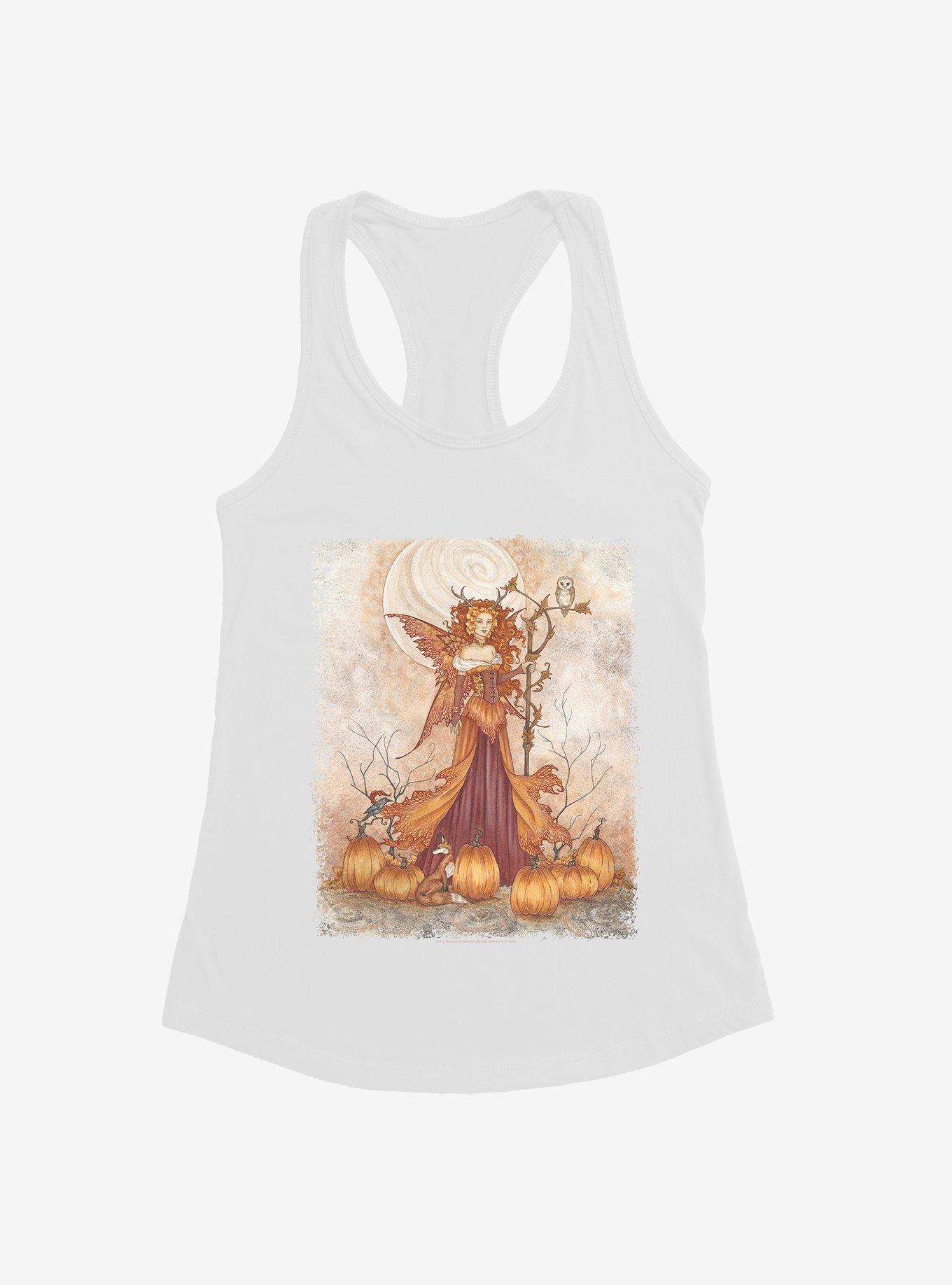 Pumpkin Queen Girls Tank by Amy Brown