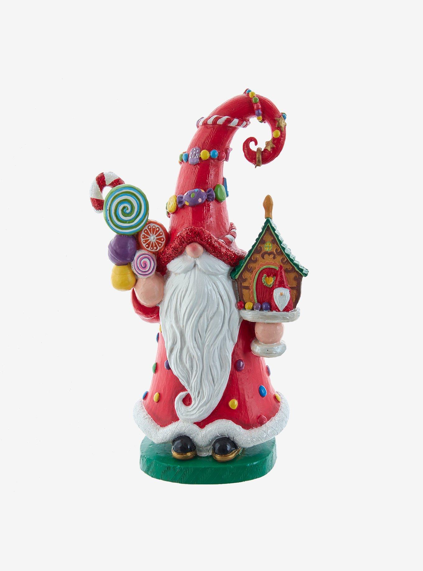 Kurt Adler Jolly Jingles Candy Gnome Figure, , hi-res