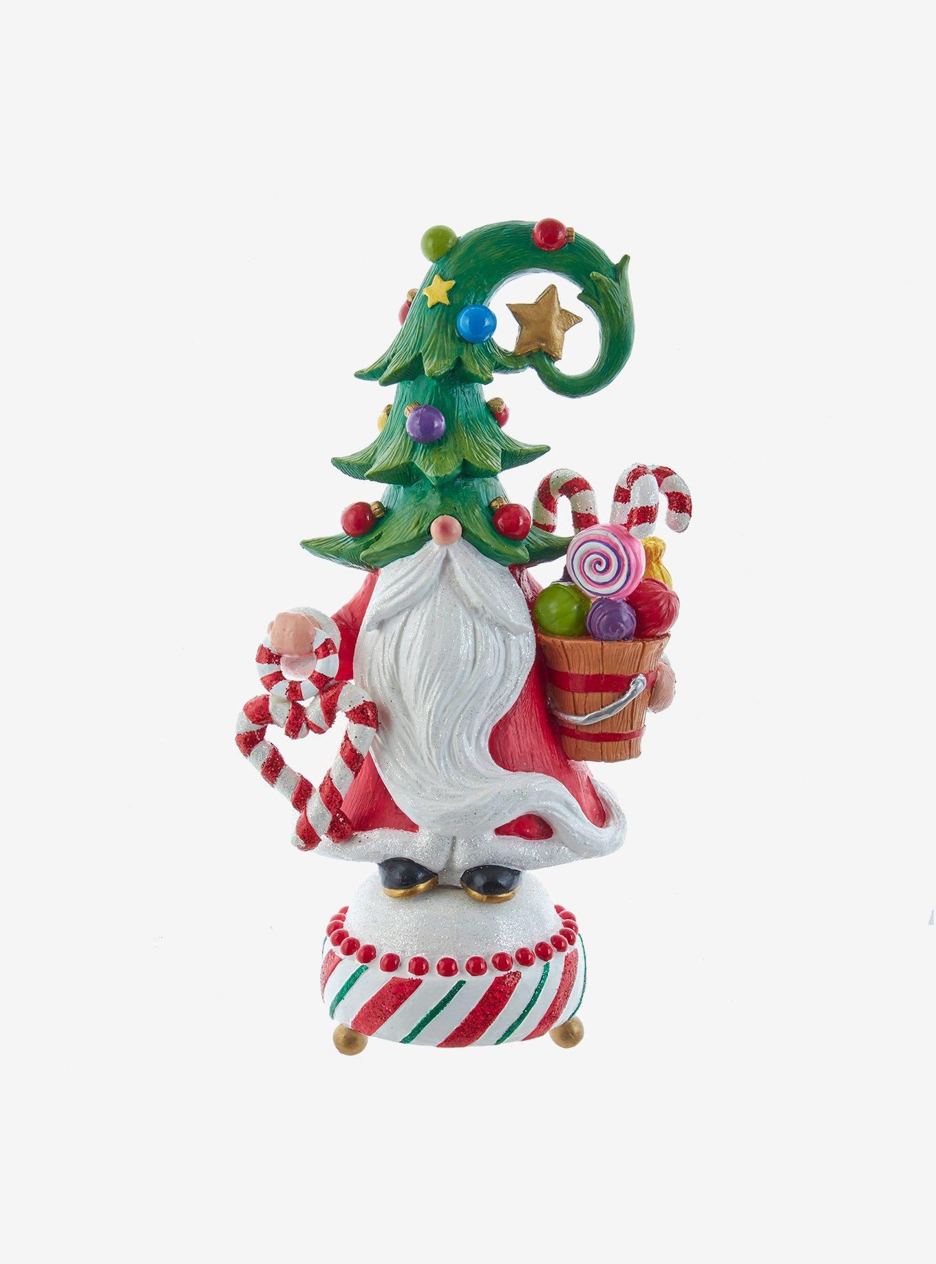 Kurt Adler Jolly Jingles Tree Hat Gnome Figure, , hi-res