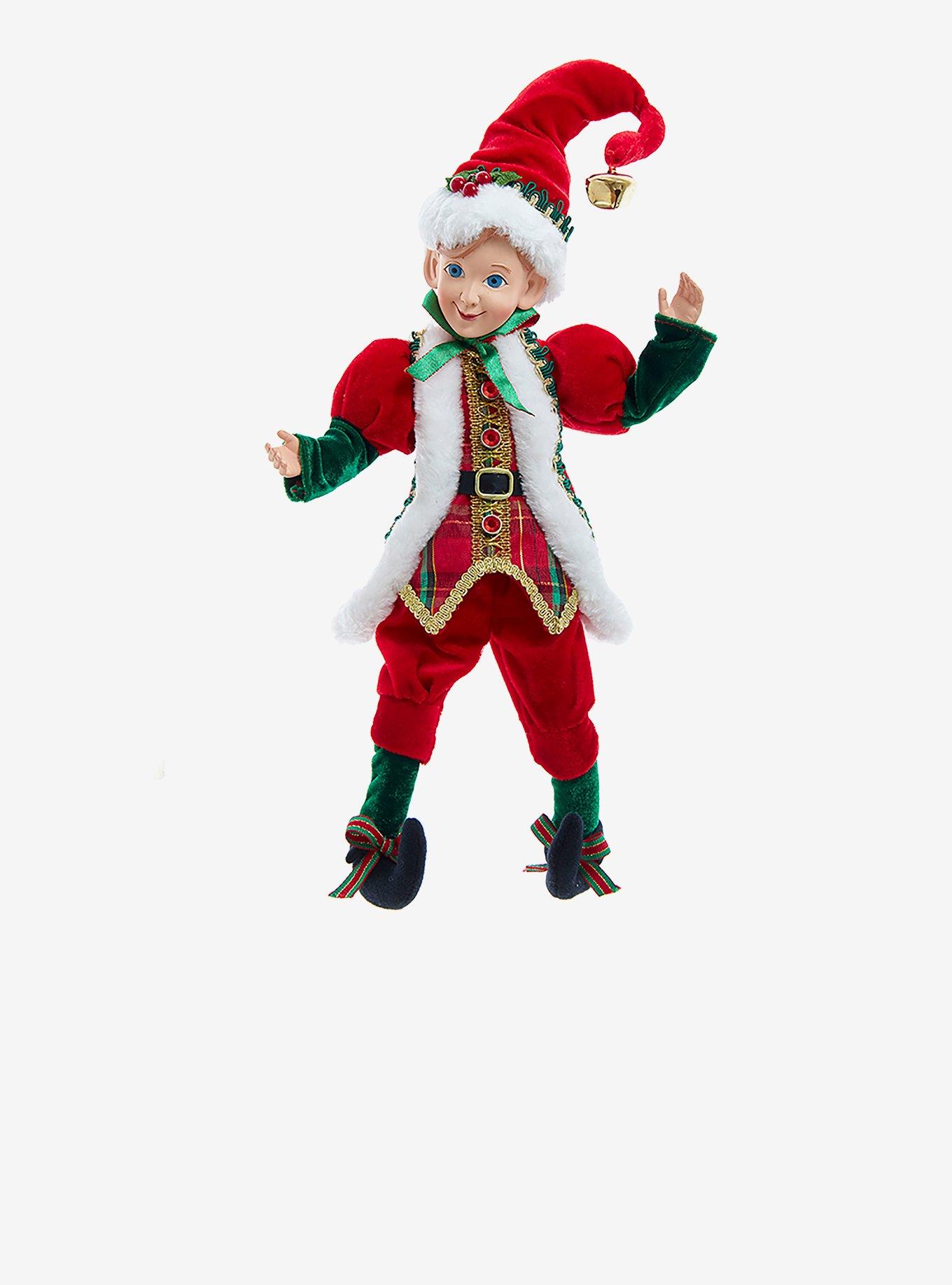 Kurt Adler Kringle Klaus Elf Traditional Ornament, , hi-res