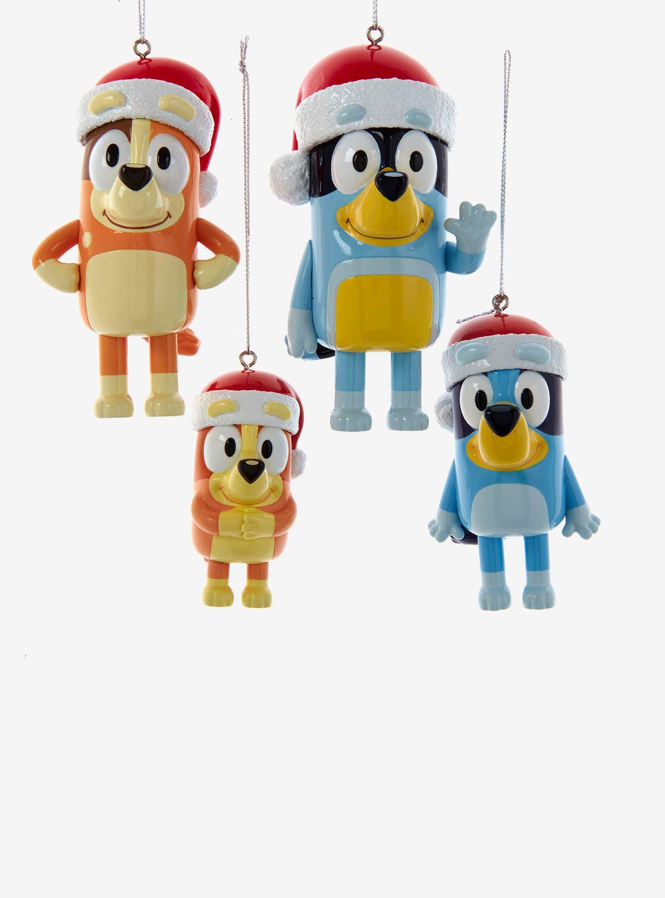Kurt Adler Bluey and Family Ornament Set, , hi-res