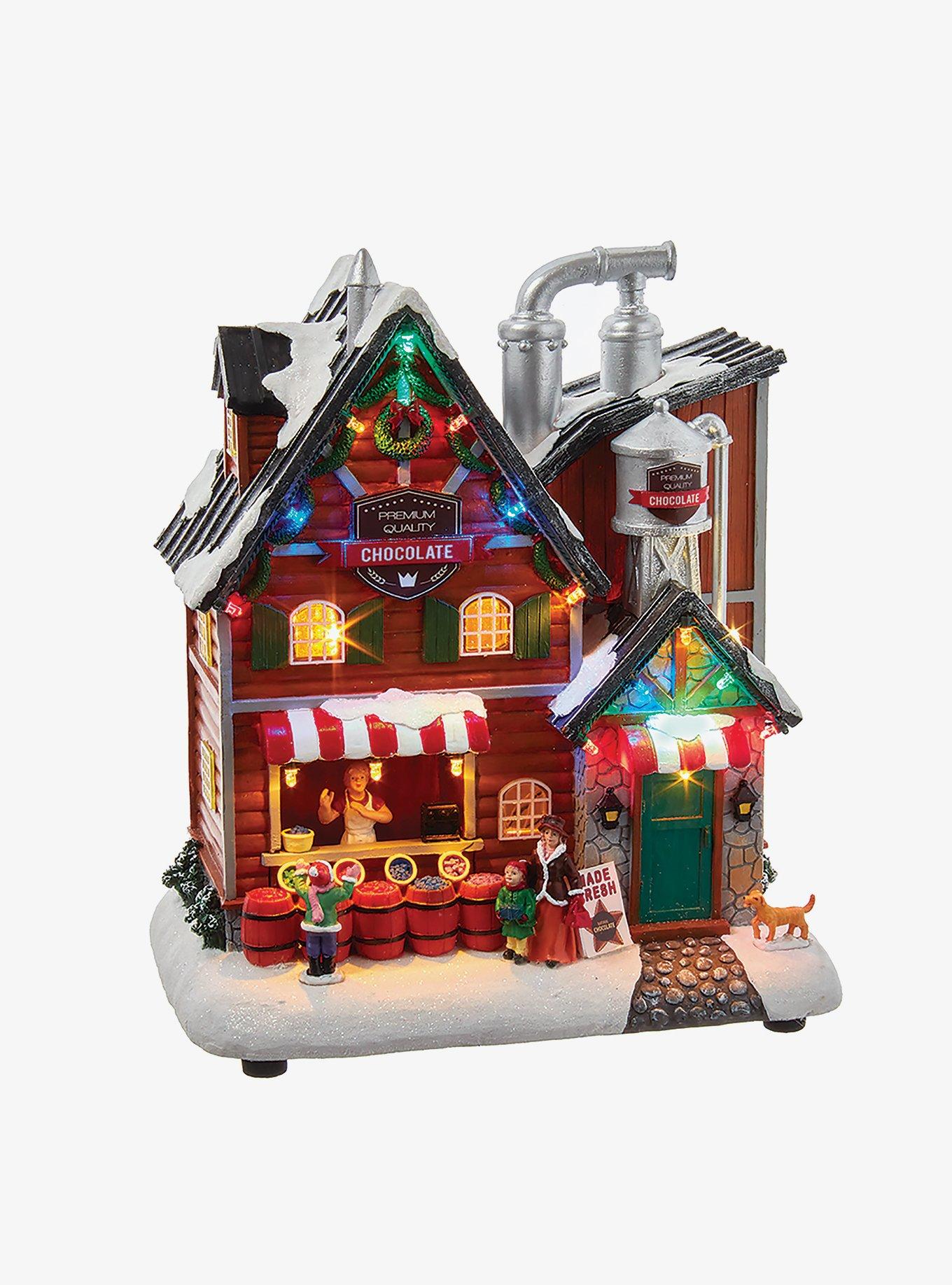 Light Up Musical Chocolate Factory Figure, , hi-res