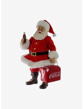 Plus Size Kurt Adler Coke Santa with Cooler Figure, , hi-res