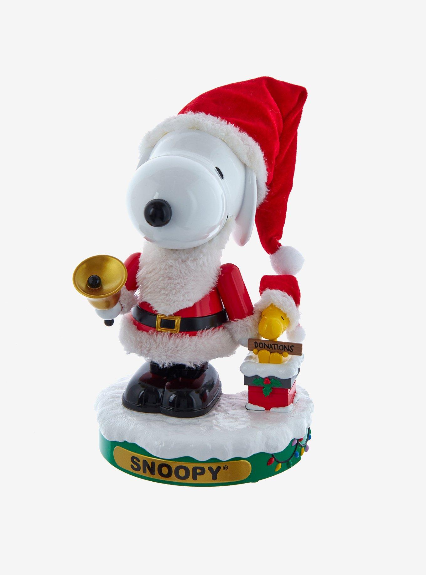 Kurt Adler Peanuts Snoopy Musical Santa Nutcracker, , hi-res