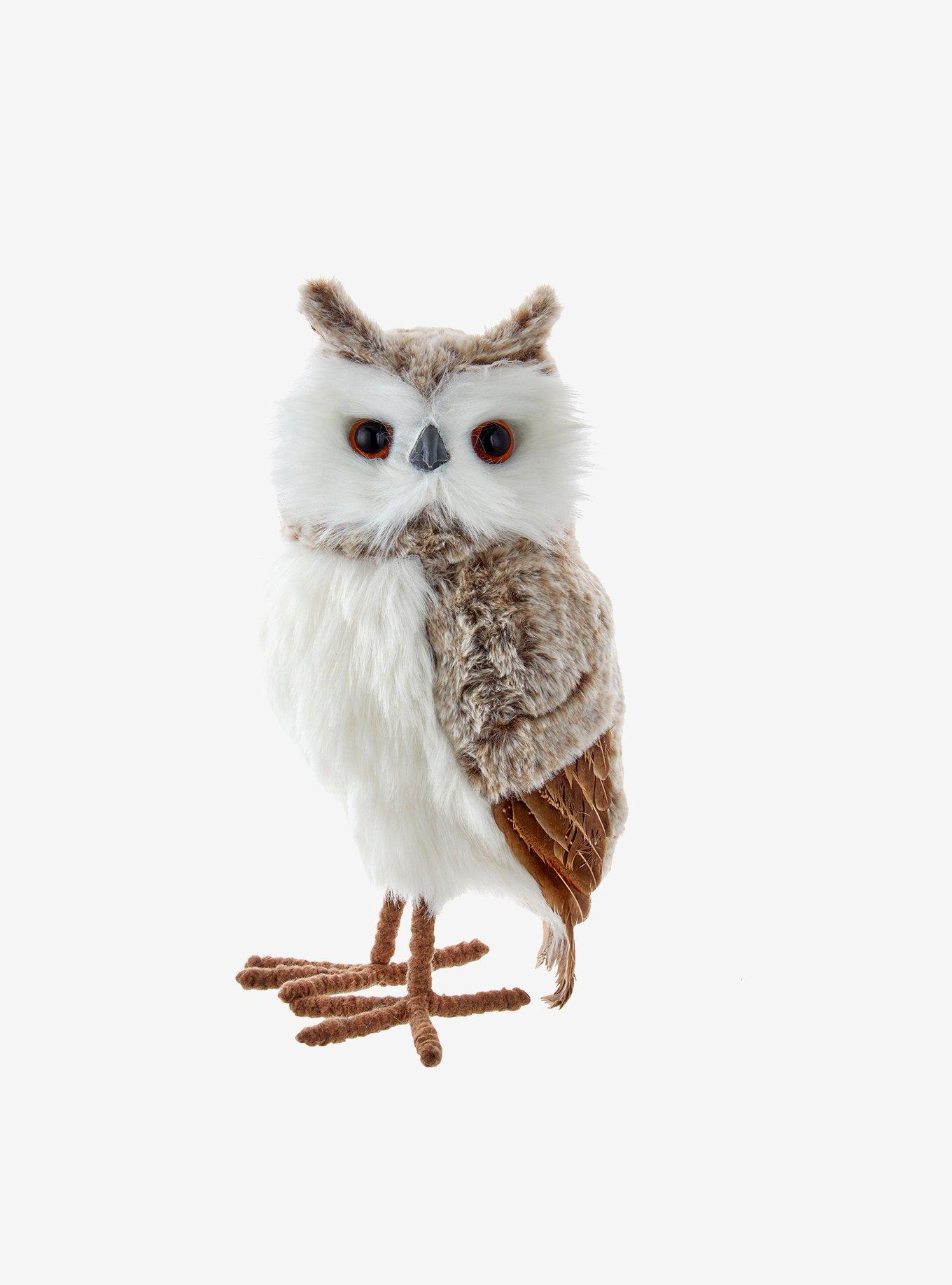 Kurt Adler Gray and Brown Owl Ornament, , hi-res