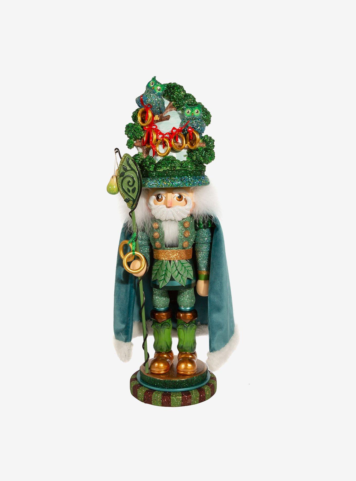 Kurt Adler Hollywood Five Golden Rings Nutcracker, , hi-res