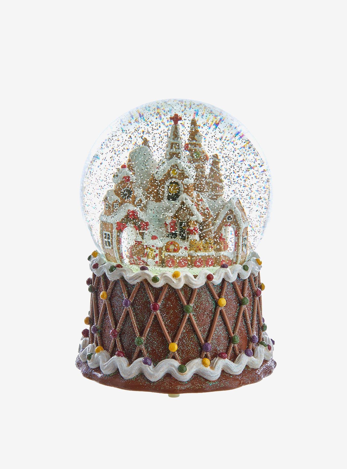 Kurt Adler Musical Gingerbread Snow Globe, , hi-res