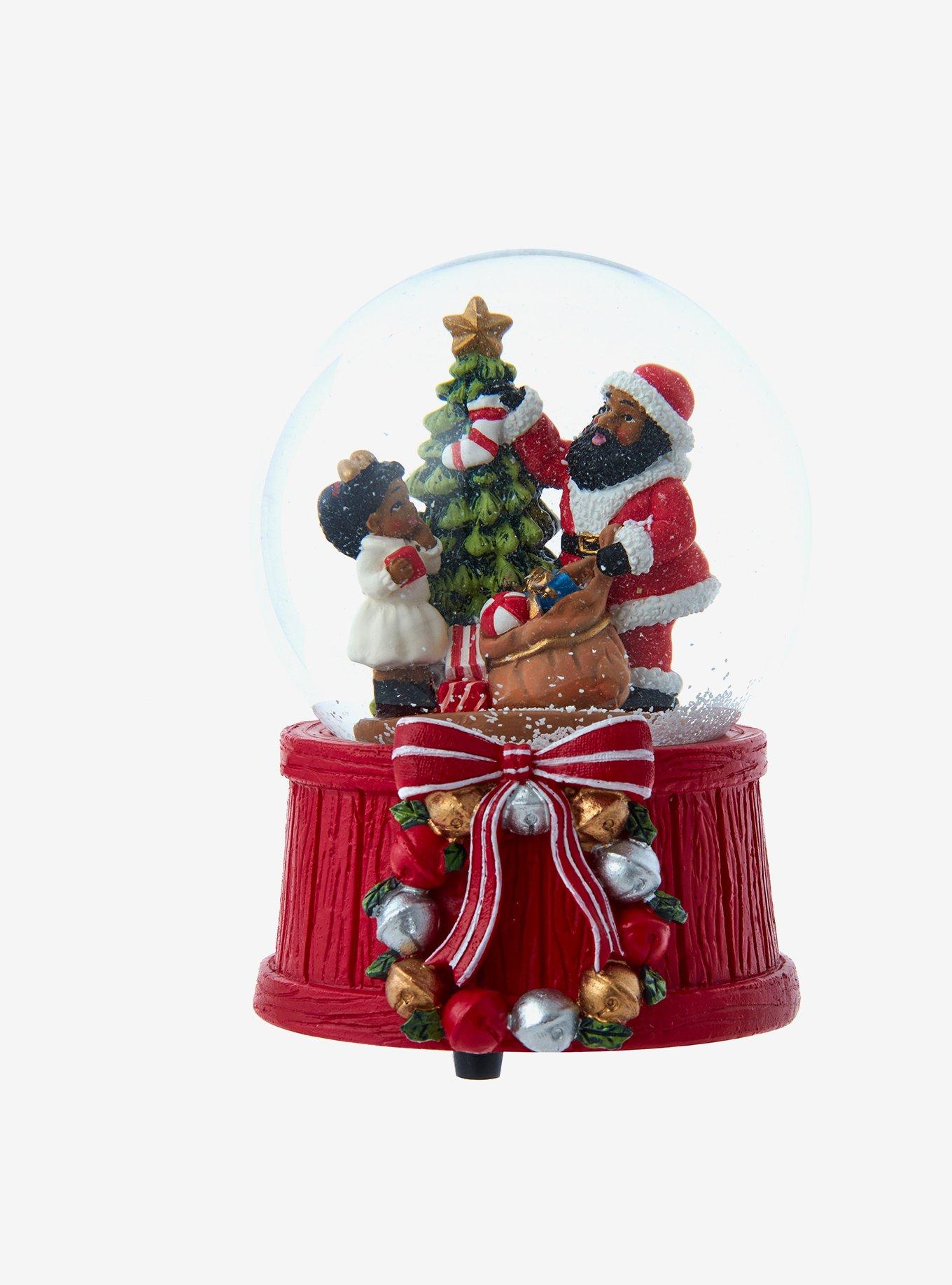 Kurt Adler Musical Santa Snow Globe, , hi-res