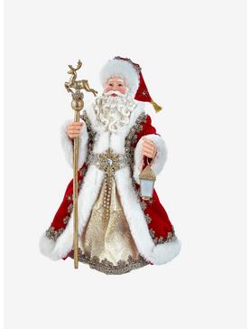 Plus Size Kurt Adler Fabriche Regal Red Santa Figure, , hi-res