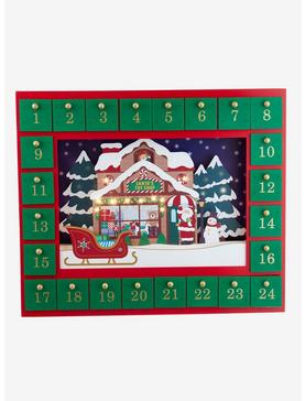 Kurt Adler Santa Toy Shop Advent Calendar, , hi-res
