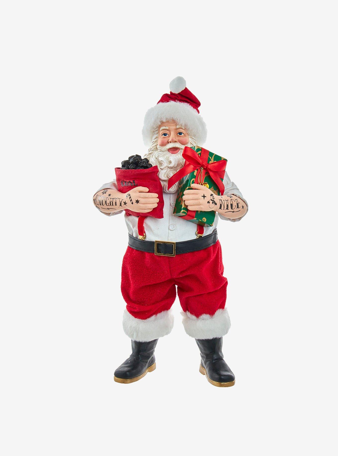 Kurt Adler Fabriche Santa with Tattoos Figure, , hi-res