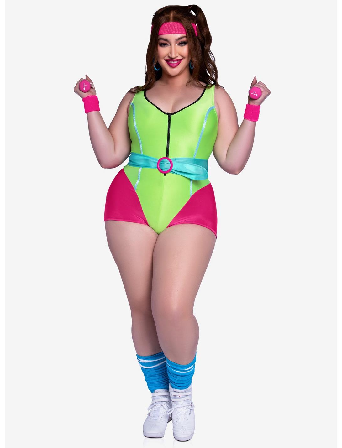80S Workout Hottie Plus Size Costume | Hot Topic