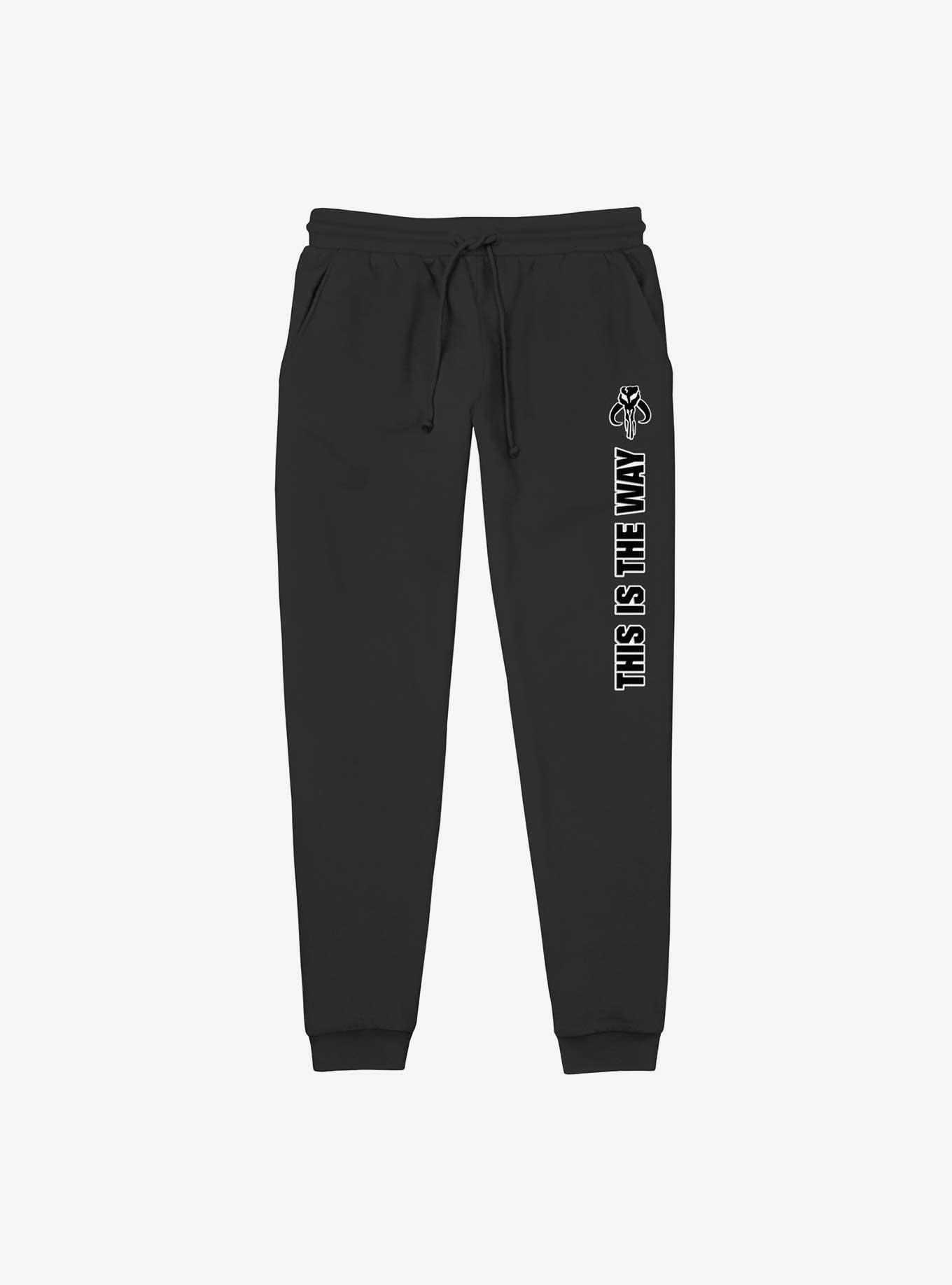 Star Wars The Mandalorian This Is The Way Jogger Sweatpants, BLACK, hi-res