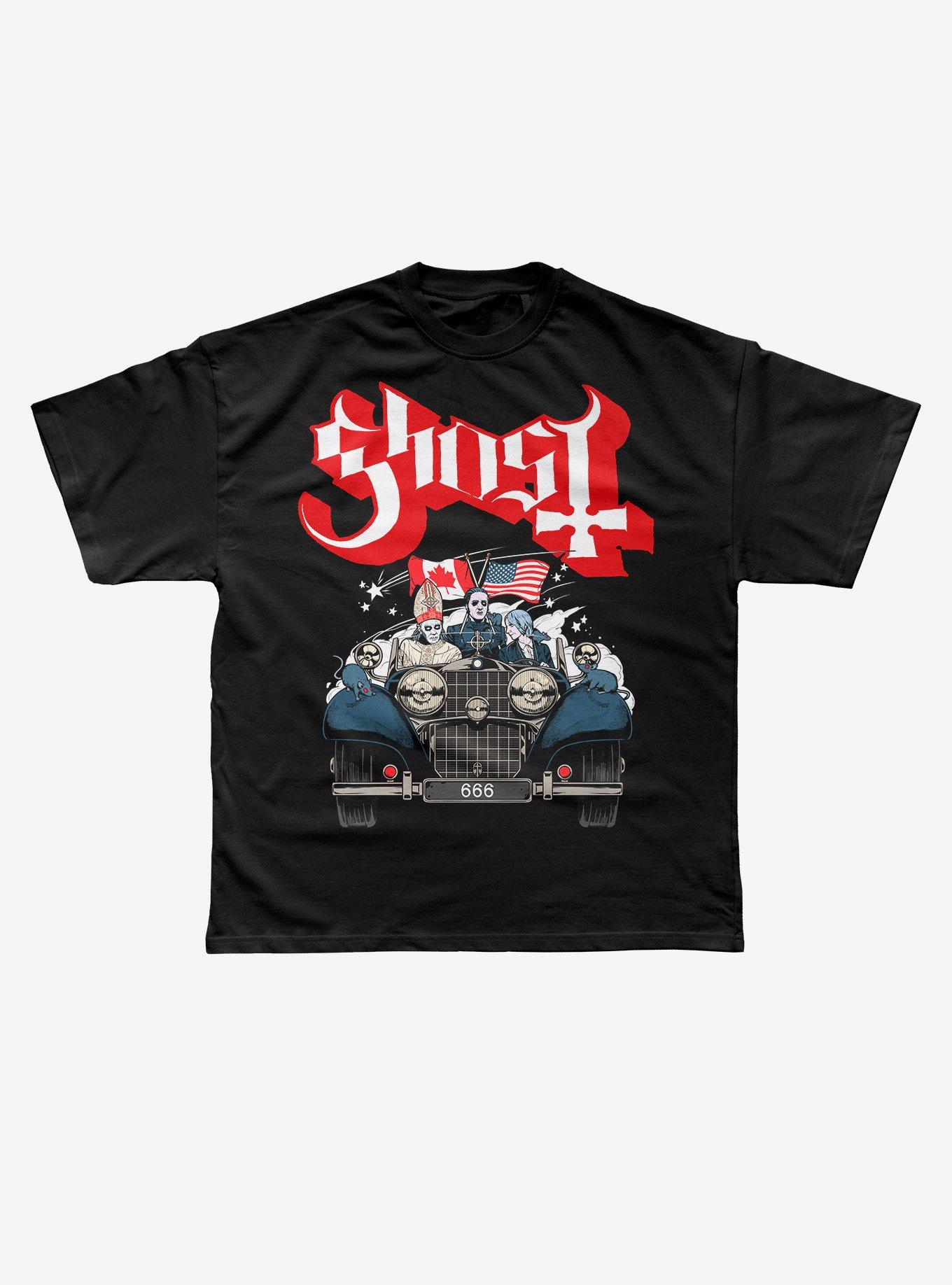 Ghost 2019 North America Tour T-Shirt, BLACK, hi-res