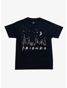 Friends Star Sky Boyfriend Fit Girls T-Shirt, , hi-res
