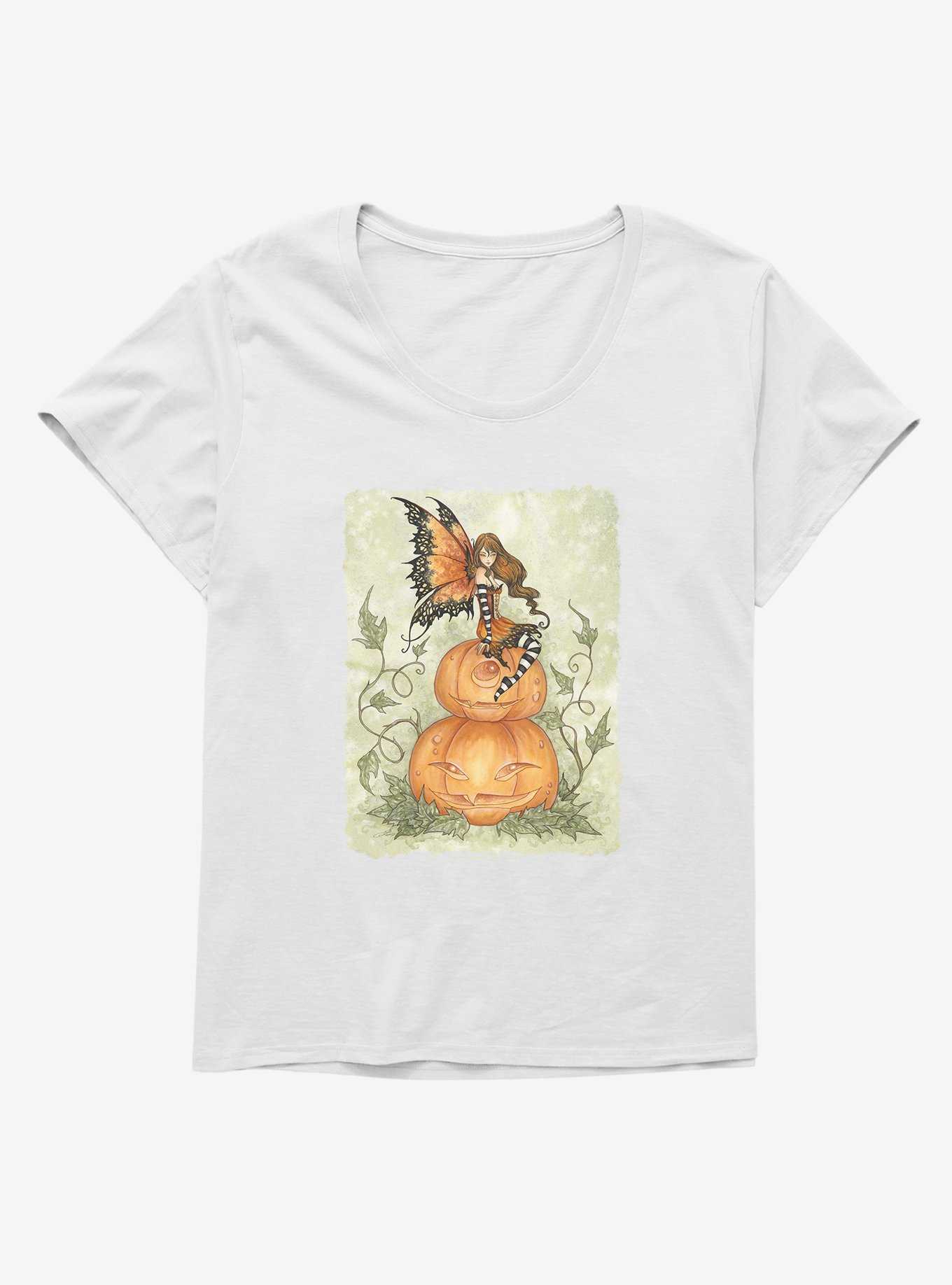 Halloween Fae Girls T-Shirt Plus Size by Amy Brown, , hi-res