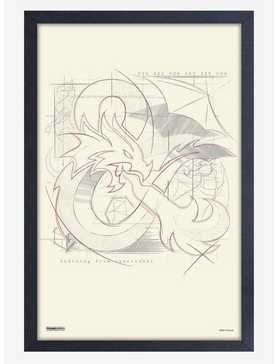 Dungeons & Dragons Amped Up Framed Wood Wall Art, , hi-res