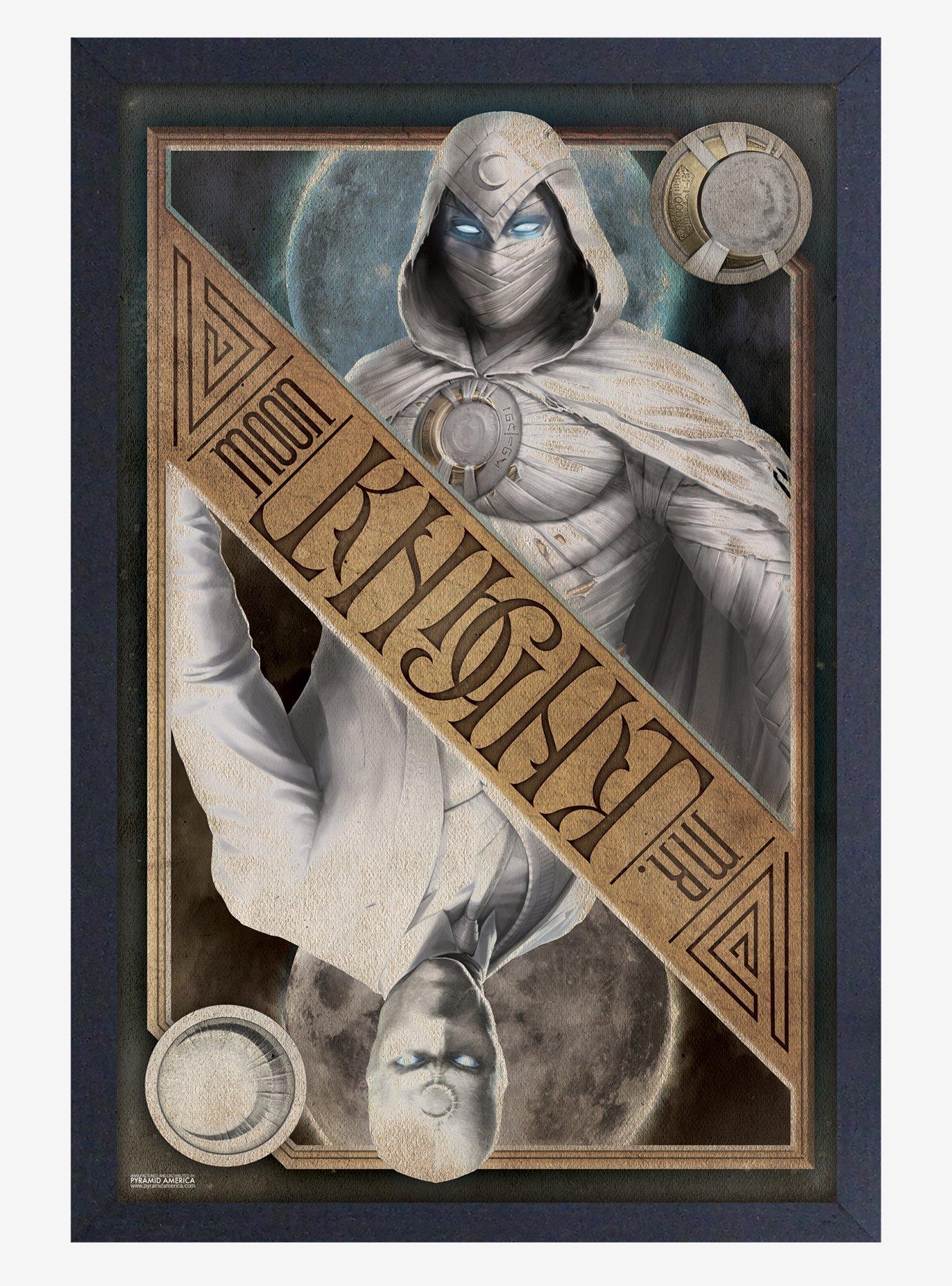 Marvel Moon Knight Flipped Framed Wood Wall Art, , hi-res